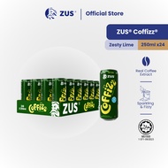 ZUS Coffizz® Sparkling Soda Coffee - Zesty Lime - 24 cans