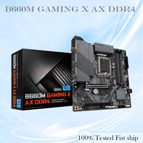 Intel 12th 13th 14th generation CPU Used For B660M GAMING X AX DDR4 ATX motherboard support Bluetoot