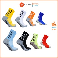 B-Sock Anti-Slip Soccer Socks, Square Rubber Coated Soccer Socks