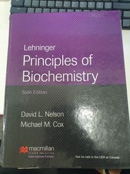 lehninger principles of biochemistry 生物化學原理 原文書