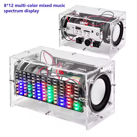 3WX2 12-way spectrum 45 magnetic speaker bluetooth assembly kit music students welding teaching trai