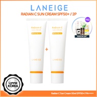 [1+1] LANEIGE Radian-C Sun Cream SPF50+ PA++++ 50g / Shipping from Korea