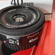 Canon EF 40mm f/2.8 STM（9成半新）