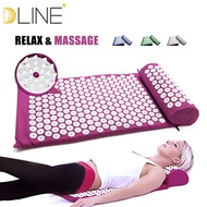 authentic Massage Mat Acupressure Mat 67cm*42cm Yoga Lotus Spike Acupuncture Mat Relieve Back Body P