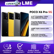 Poco X6 Pro 5G (8GB+256GB | 12GBGB+512GB) Original Smartphone Xiaomi Malaysia Warranty