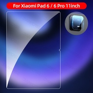 แผ่น Xiaomi ปกป้องหน้าจอสำหรับกระจกเทมเปอร์แผ่น5 &amp; 5 Pro Xiaomi MiPad 6 &amp; 6 Pro 11นิ้ว2022 Redmi Pad 10.6นิ้ว2023 Redmi Pad SE 11นิ้ว2024 Redmi Pad Pro 12.1นิ้วฟิล์ม HD ป้องกัน