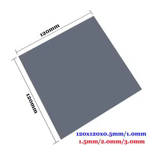 Thermal pad High quality 12.8W/mK120X120mm Thermal conductivity CPU Heatsink Cooling Conductive Sili
