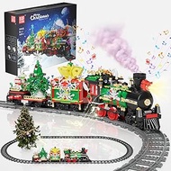 Mould King Christmas Train Building Set for 8+ Years Old Kids and Adults, Christmas Toy Train with S