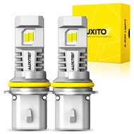 2x AUXITO 9007/HB5 LED Headlight Bulb Kit 6500K White High Low Beam Light Bright