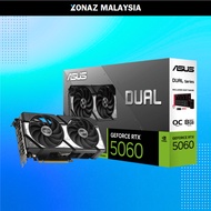 ASUS GEFORCE RTX 5060 DUAL 8GB GDDR7 GRAPHIC CARD