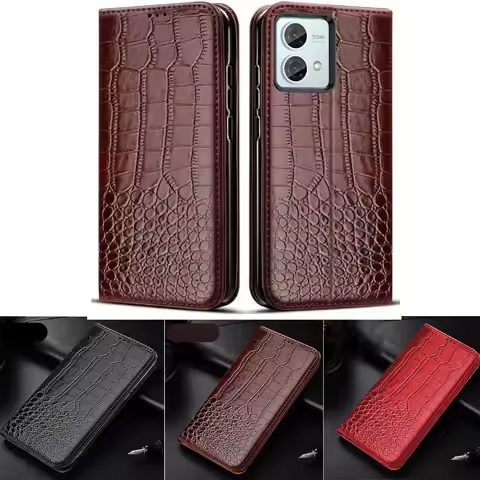 Magnetic Leather Phone Case for Motorola Moto G84 G54 G14 G73 G53Y G23 G72 G62 G52J G82 G52 G42 G32 