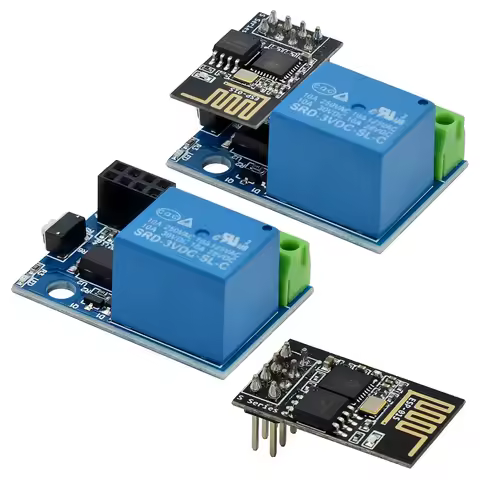 ESP-01S WiFi Relay Module 5V 10A Smart Home Switch Remote Control with Phone App for Arduino DIY IoT