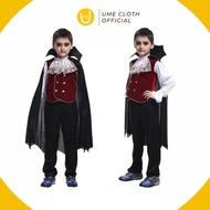 UMECloth Halloween Vampire Costume for Kids Dracula Costume for Kids