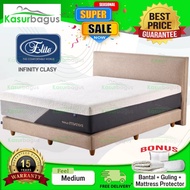 Elite Kasur Springbed Infinity Classy Pocket Spring Latex Zipper System - Kasur Saja ukuran 90x200 1