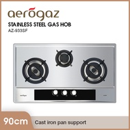 Aerogaz AZ-933SF 90cm Stainless Steel Gas Hob