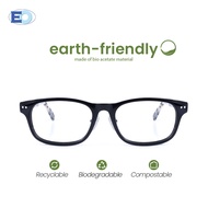 EO Figatti FG22002 Eyeglasses for Men and Women | Rectangle eco-friendly Frame