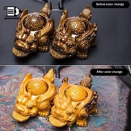 [GoodGirlm1] 1PC Handmade Pixiu Tea Pet Ornament, Ceremony Gift for Financial Blessing QQQ