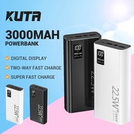 （ SG Ready ）KUTA 30000mAh Powerbank 22.5W Fast Charging Multi-device charging PD Two-way fast charge Power Bank Digital