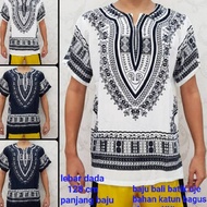PUTIH HITAM New Balihai BH71 bali batik uje black and white rayon nice XL adult
