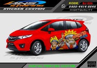 DECAL STICKER MOBIL SIGRA / STICKER MOBIL CALYA / STICKER MOBILIO / STICKER MOBIL NARUTO