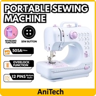 Sewing Machine FHSM 505A Pro Upgraded 12 Sewing Portable Mini Sewing Machine Mesin Jahit 505