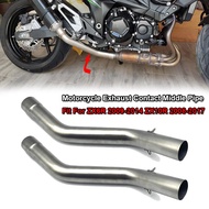 ZX-6R ZX6R ZX 6R 2009-2014 Motorcycle Exhaust Contact Middle Pipe Connector Slip On Fit For KAWASAKI