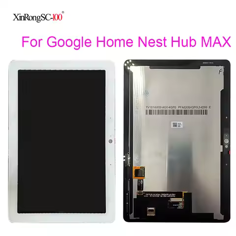 New 10.1 inch For Google Home Nest Hub MAX Touch Screen LCD Display Digitizer Glass Panel Assembly