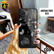 HP Samsung A23 Case - Hardcase Glossy casing Samsung A23hp [Motif - Aesthetic 01] - AnekaCase softca