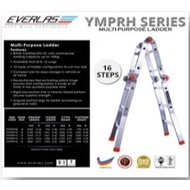 EVERLAST ALUMINIUM MULTI PURPOSE LADDER 16 Ft