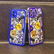 Fashion Sport Brand NBA Basketball Team Lakers Side Printed Phone Case for iPhone