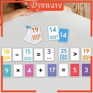 [Dynwave] Number Flash Cards 0-25 Math Cards,Addition Subtraction,Flashcards Math Games