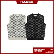 Genuine HADES MONOGRAM HADES Brand Unisex Gile Sweater