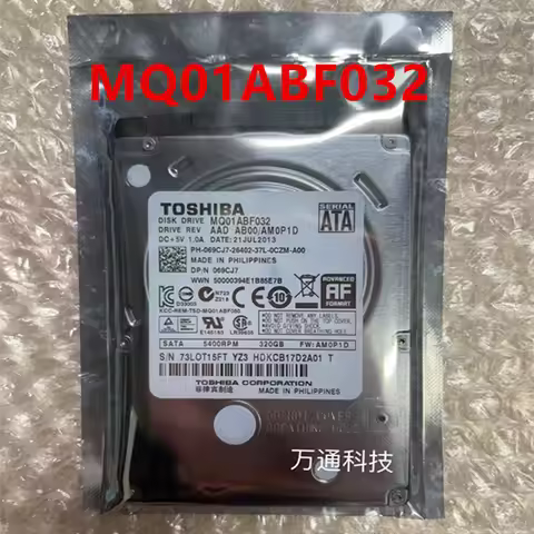 New Original HDD For Toshiba 320GB SATA 2.5" 5400RPM 7MM For Notebook Hard Disk For MQ01ABF032