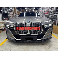 BMW 7 Series G70 i7 2022- black knight M760i bodykit body kit front side rear skirt lip diffuser spo