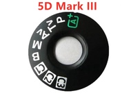 สำหรับ Canon EOS 6D 70D 80D 90D 5D Mark IV ฝาครอบด้านบนโหมดกดหมายเลขผู้ใช้ระหว่างปุ่มแผ่นป้ายที่มีกาวใหม่
