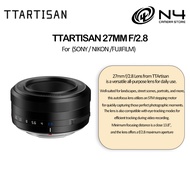 TTArtisan 27mm F2.8 Auto Focus Eye Recognition Camera Lens for Fujifilm/Nikon/Sony