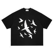 Lessegos Boxy Tshirt Fokker Heavy weight 16s Black