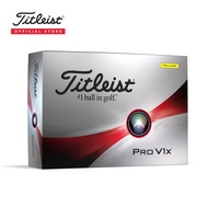 Titleist 2023 Pro V1x® Golf Balls [Yellow] ลูกกอล์ฟ สีเหลือง