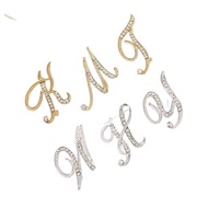 ABJAD NAMA BROOCH AKSESORI HIJAB brooch tudung nama