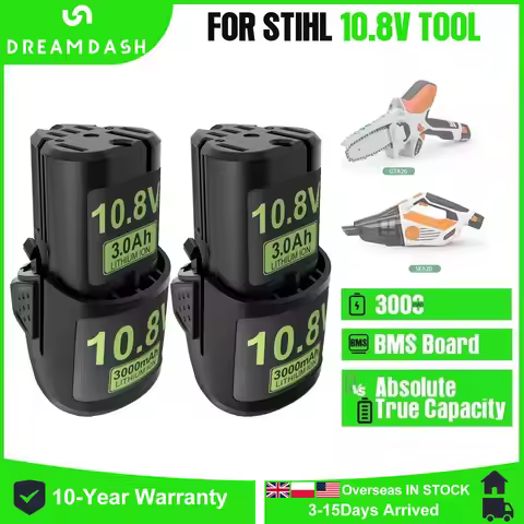 Dreamdash 10.8V 3000mAh Lithium-Ion Battery Compatible For STIHL GTA 26 /SEA 20/HSA 26/AS2 10.8V Bat