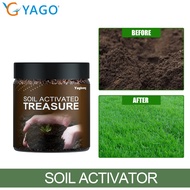 Soil Activated Treasure Soil Activated Treasure Soil Activatation Potting Soil Activators for Plants,Lawns, Gardens, Flower 200g