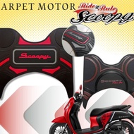 berkualitas KARPET MOTOR  SCOOPY 2013 sd 2023 | Karpet Scoopy | Karpet