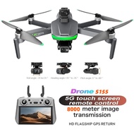 Drone: 3-Axis Gimbal, Brushless Motor, Laser Obstacle Avoidance, GPS Return, Outdoor Shooting, Toy, 