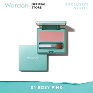 Wardah Exclusive Blush On Blusher - Intense Pigmentation Longwearing Smooth Silky Texture with Natur