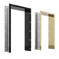 Stainless Steel Door Set Door Frame Window Frame Aluminum Alloy Frame Rose Gold Custom