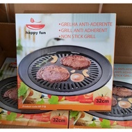 BBQ grill/bbq grill/ Round Barbecue Grill Plate BBQ Non-Stick/GRILL PAN