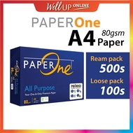 A4 paper Paper One 80gsm - Office paper MURAH