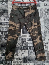 Monkey Pants Camo Vintage Avirex Style celana jogger (ripstop)