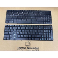 ASUS A52 A53 K52 N50 N60 X52 X53 X54 X55 X61 X66 X73 X75 Z54 UL50 Laptop Keyboard (US Version) BLACK