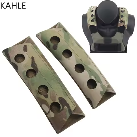 1 Pair Laser Cutting Tactical Vest Composite Shoulder Pads Airsoft FCSK FCPC LV119 Vest Plate Carrie